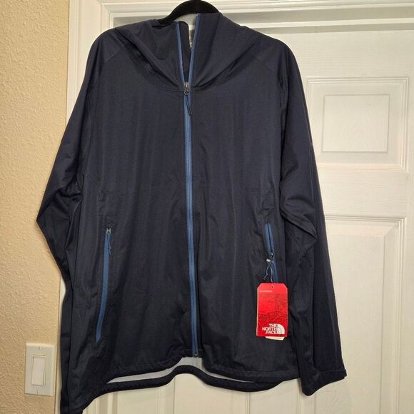 The North Face Men's All Weather Jacket, Navy XL NWT - Picture 1 of 16